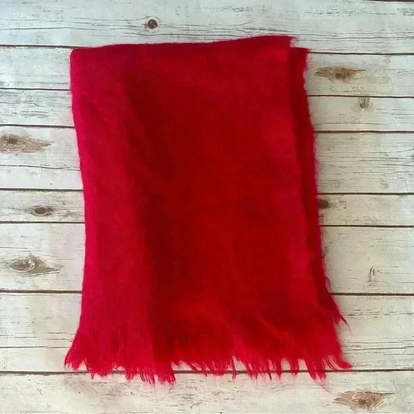 New Avoca Mohair + Wool Throw Made In England - Picture 6 of 7